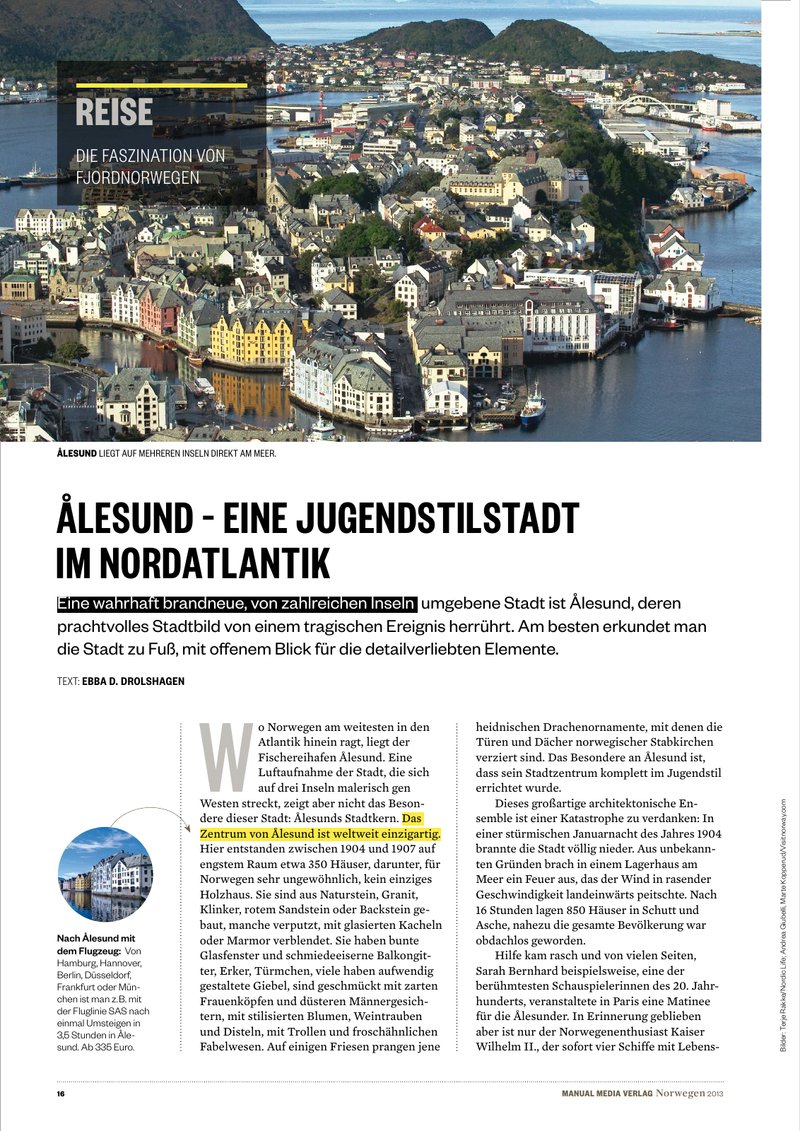 Vorschau MANUAL MEDIA  Norwegen 2013 Seite 16